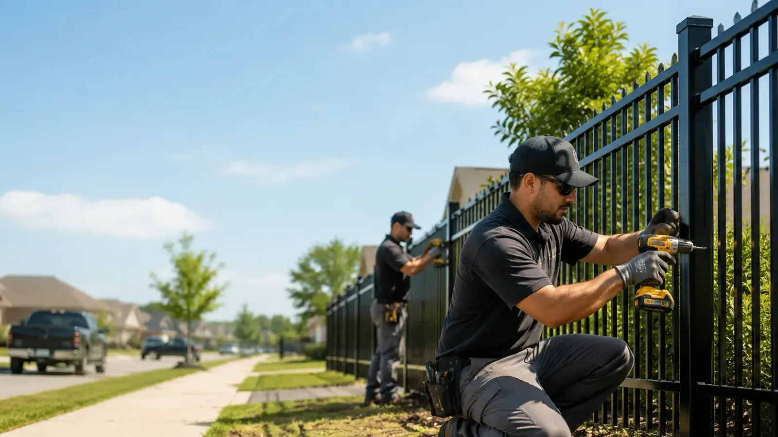 Metal Fence Installation in Lindale, TX